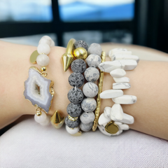 Gesa Flurry Bracelet Stack