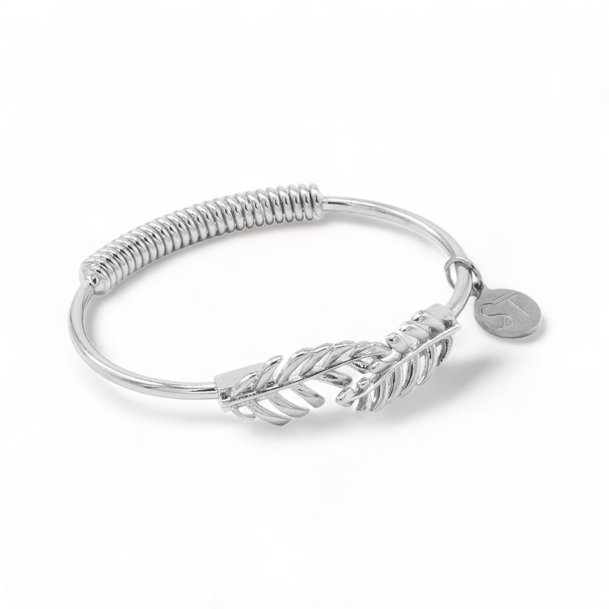 Silver Laurel Leaf Bracelet