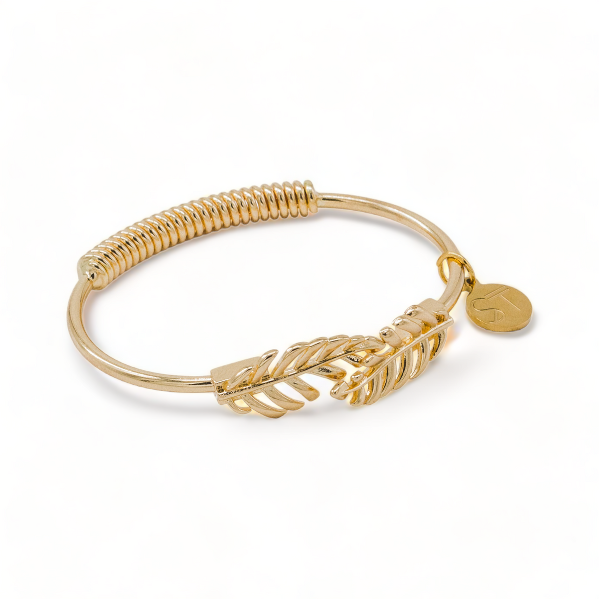 Gold Laurel Leaf Bracelet