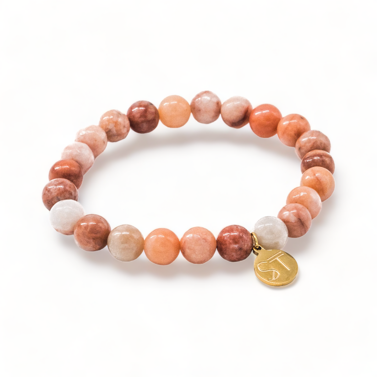 Blushing Orbit Bracelet 8Mm